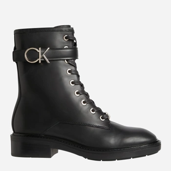 Жіночі черевики високі Calvin Klein HW0HW01254BAX 41 Чорні (8719856635077)