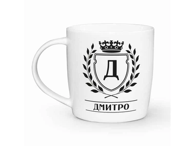 Чашка KVARTA Бочка 360мл Дмитро 2507