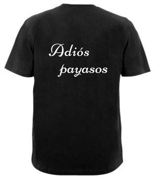 Футболка Sol's Adios payasos XL чорна