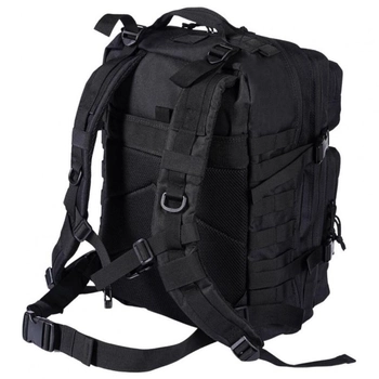 Рюкзак тактичний 50L black +сумки / штурмовий / армійський / MOLLE (3707)
