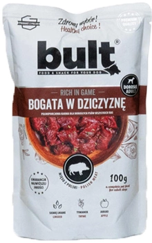Mokra karma dla psów Bult Bogata w dziczyznę 100 g (5903802472479)