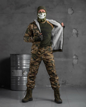 Зимовий тактичний костюм shredder на овчині Вт7011 XXL