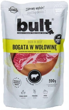 Вологий корм для собак Bult Зі смаком яловичини 100 г (5903802472363)