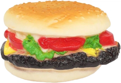 Іграшка для собак Pet Nova Гамбургер пищалка 9 см (VIN-BURGER)