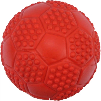 Іграшка для собак Pet Nova М'яч футбольний з пискавкою 7 см (RUB-SOCCERBALL-RE)