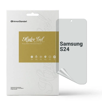 Гидрогелевая пленка ArmorStandart Anti-spy для Samsung S24 (ARM72467)