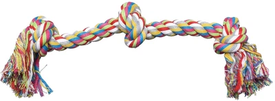 Іграшка для собак Pet Nova Канат три вузли 51 см (ROPE-3KNOT-51CM)
