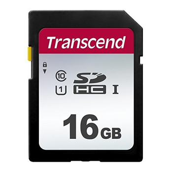 Карта памяти Transcend 16GB SDHC / 300S / C10 / UHS-I (TS16GSDC300S)