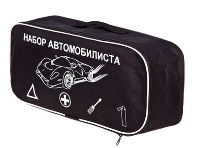 Сумка технической помощи Чистая черная 46х20х14см ST-06