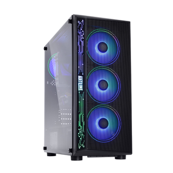 Корпус QUBE BREEZE Black ARGB (BREEZE_FMNU3)