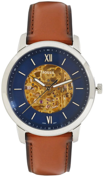 Мужские наручные часы Fossil ME3160 кожаный ремешок минеральное стекло