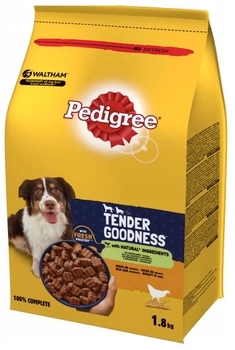 Напіввологий корм для собак середніх порід Pedigree з м'ясом птиці 1.8 кг (4008429148958)
