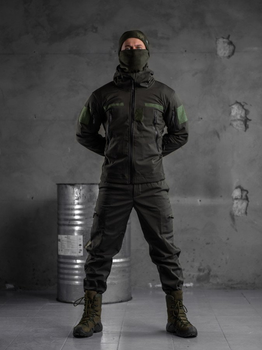 Тактичний костюм софтшел олива aura Вт0478 K1 5-2 S