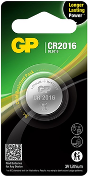 Батарейка GP Lithium Cell 2016CR-U (6479611)