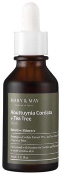 Сироватка для обличчя Mary & May Houttuynia Cordata + Tea Tree Serum нормалізуюча 30 мл (8809670680794)