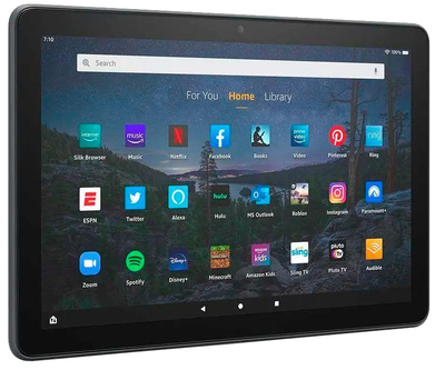 Tablet Amazon Fire HD Plus 10 (11th Gen. 2021) 32GB Black (B08F682ZHL)