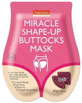 Маска Purederm Miracle Shape-Up Buttocks Mask для моделювання сідниць 40 г (8809541193927)