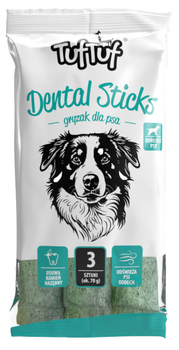 Ласощі для собак TufTuf Frykadelki Dental Sticks 3 шт (5903802475050)