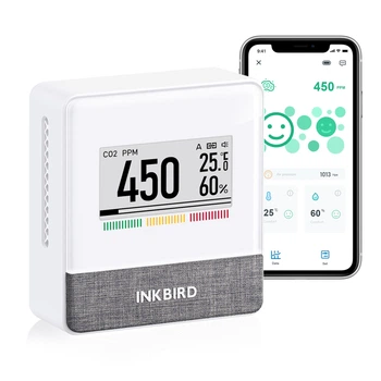 Детектор/Аналізатор вуглекислого газу (CO2) Inkbird IAM-T1