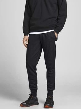 Мужские спортивные штаны джогеры Jack & Jones Black 12174873 черный XXL