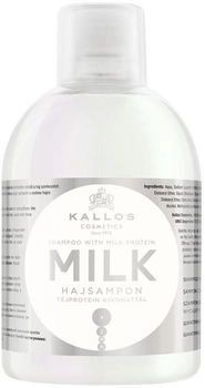 Szampon Kallos KJMN Milk Shampoo do włosów z proteinami mlecznymi 1000 ml (5998889511654)