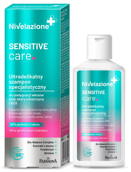 Шампунь Farmona Nivelazione ультрам'який спеціалізований для догляду за волоссям і шкірою з псоріазом та АД 100 мл (5900117976951)