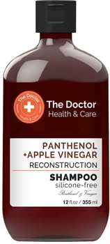 Szampon The Doctor Health & Care do włosów rekonstruujący Ocet Jabłkowy & Pantenol 355 ml (8588006041781)