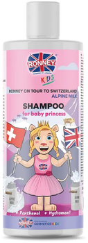 Szampon Ronney Kids On Tour To Switzerland Shampoo do włosów dla dzieci Alpejskie Mleko 300 ml (5060589155756)