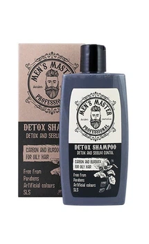 Детокс шампунь Mens Spa Master Professional MM 04 Уголь и репей 260 мл