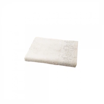 Полотенце бамбуковое Maxstyle Damask кремовое 50*90 (8329)