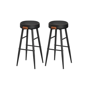 Стул барный 4 штуки Loft_Apartament 51,6 x 51,6 x 76,2 см цвет черный