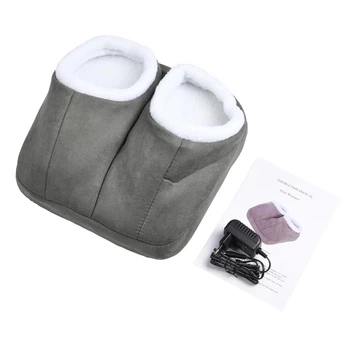 Електрогрілка для ніг з вібромасажем Foot Warmer 220В грілка для ніг чобіток, вібромасажер з підігрівом (VS7006546)