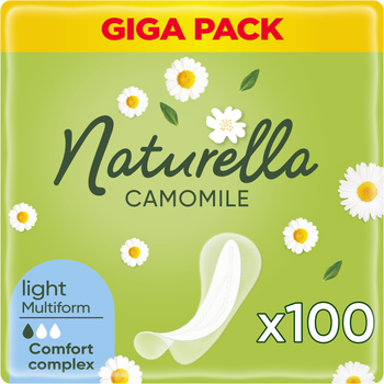Щоденні гігієнічні прокладки Naturella Camomile Light Multiform 100 шт (8001090603760)