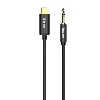 Кабель AUX Type-C to 3.5 mini jack (1.2m) Yiven, Baseus (CAM01-01)