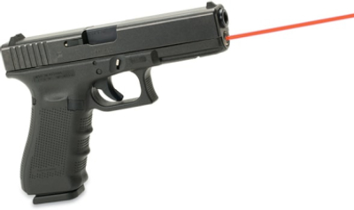Лазерный целеуказатель интегрированный под Glock 17 Gen 4 (красный)