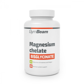 Магний хелат бисглицината GymBeam Magnesium Chelate Bisglycinate 90caps