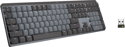 Клавіатура Logitech MX Mechanical Graphite Clicky (920-010759)