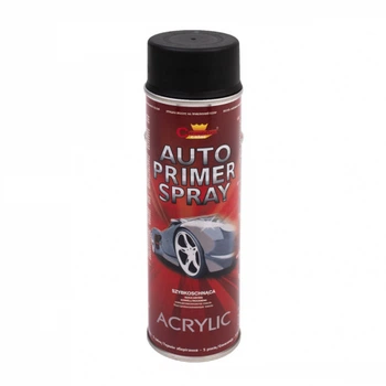 Грунт автомобильный в аэрозоле Champion Auto Acryl черный