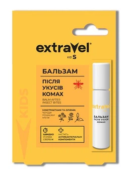 Бальзам після укусів комах роликовий Extravel Kids 7 мл