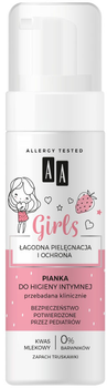 Pianka do higieny intymnej AA Cosmetics Girls truskawka 150 ml (5900116076454)