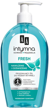 Гель для інтимної гігієни AA Cosmetics Intymna Ochrona&Pielcare Fresh 300 мл (5900116025377)