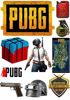 Вафельна картинка Батл граунд, PUBG, Winner Chicken Dinner А4 (p1516)