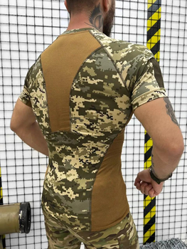 Тактическая мужская футболка дышащая M пиксель