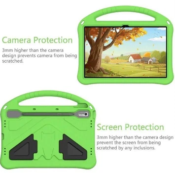 Детский чехол Kids Case Tab на Lenovo Tab P11 2 Gen (11.5") зеленый