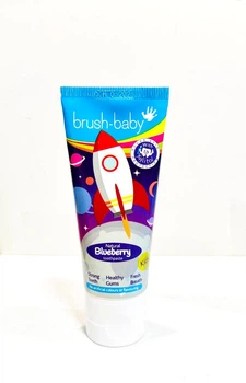 Дитяча зубна паста Ракета від 3х років паста Brush Baby Rocket