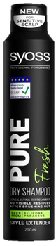 Szampon suchy Syoss Pure Fresh Dry Shampoo do włosów odświeżający 200 ml (9000101231502)