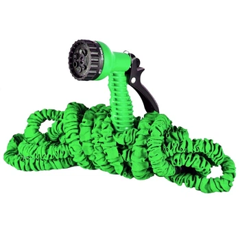 Шланг садовый Magic House green 7.5m / распылитель 6 режимов