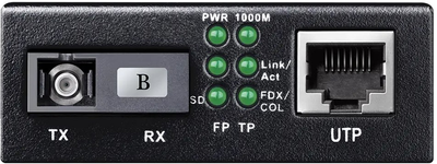 Медіаконвертер Cudy MC100GSB-40B (6971690790912)
