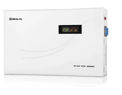 Стабилизатор напряжения REAL-EL STAB WM-10000 Refurbished
