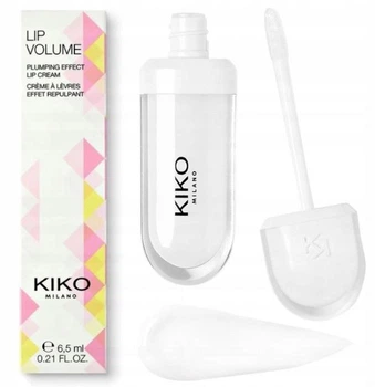 Увлажняющий прозрачный бальзам для губ KIKO MILANO Lip Volume transparent